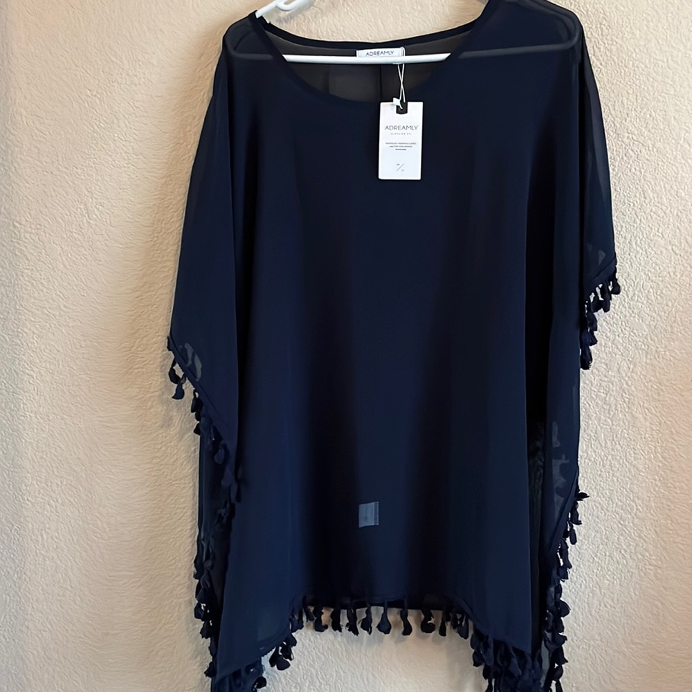 Tunic swim coverup